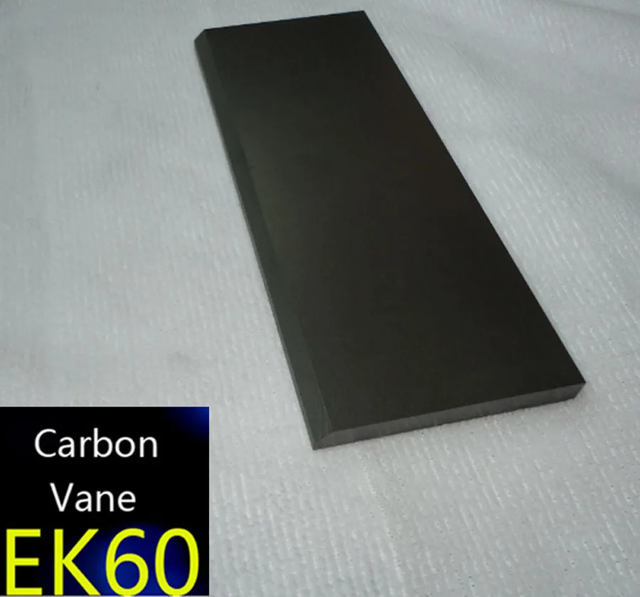 4*43*85 мм вакуумный насос Углеродные лопатки EK60 графитная пластина, угольная пластина лопасть, углепластик 85*43*4 мм