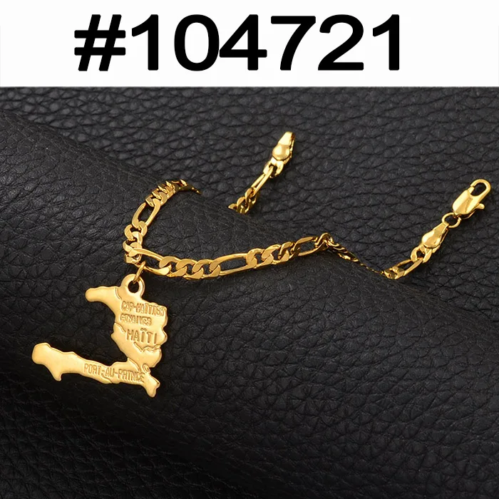 Anniyo, очаровательные браслеты с картой, браслеты для мужчин, женщин, девушек, аяти, карты, ювелирные изделия, аксессуары, браслет на цепочке#104521 - Окраска металла: 104721