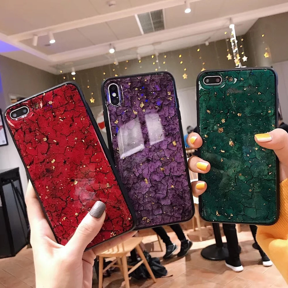 Модные блестящие Мрамор чехол для OPPO R17 Pro R11S R11 плюс Чехол Мягкий силиконовый A3S F9