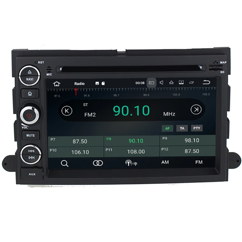 Flash Deal HIFIF HD Quad Core Android 7.1 Car DVD For Ford Fusion Explorer 500 F150 F250 F350 Edge Expedition Mustang Radio GPS Navigation 5