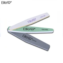 Elite99-Juego de limas de uñas para manicura, Mini utensilios para uñas, tapón lijado, 100, 180, 220, espuma de Papersand, 240, 1000, 4000