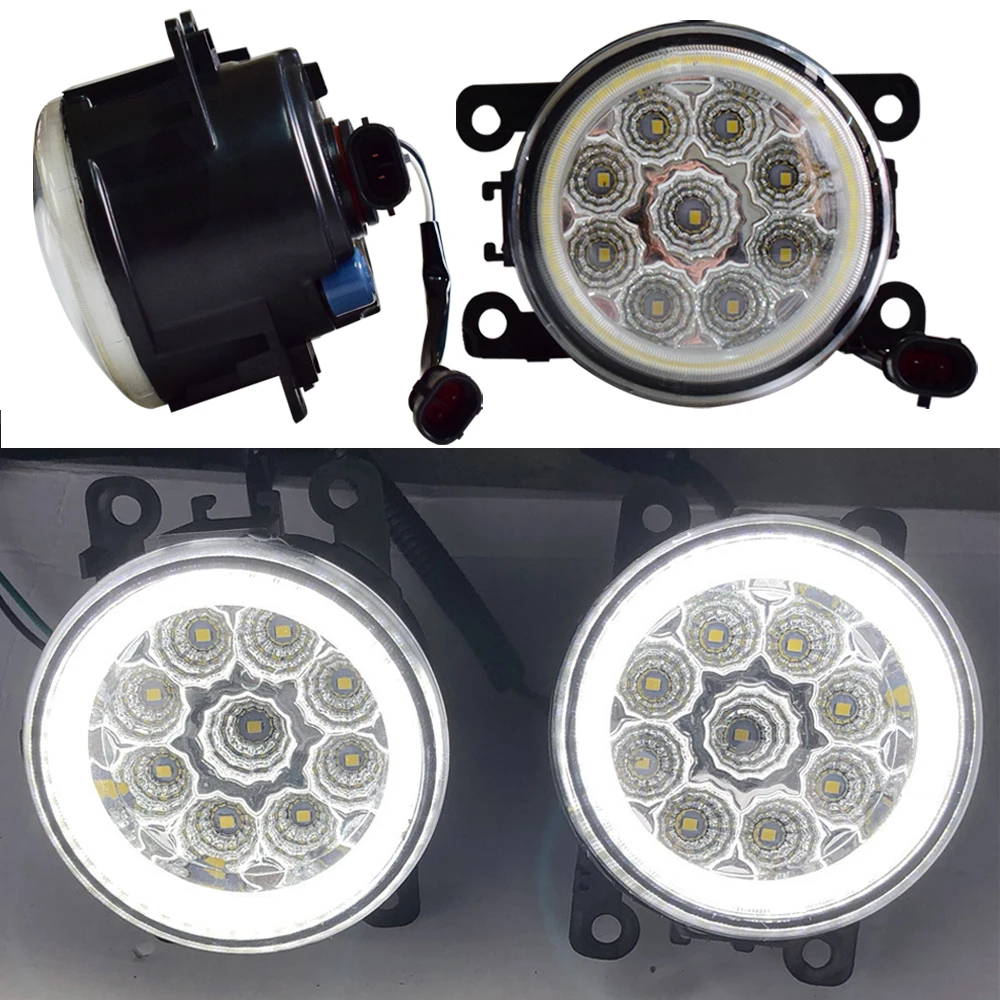 

Fog Lamp Assembly Super Bright Angel Eyes LED Fog Lamps For Opel Astra OPC (H) 2005-2010 Car Styling Fog Lamp Lights