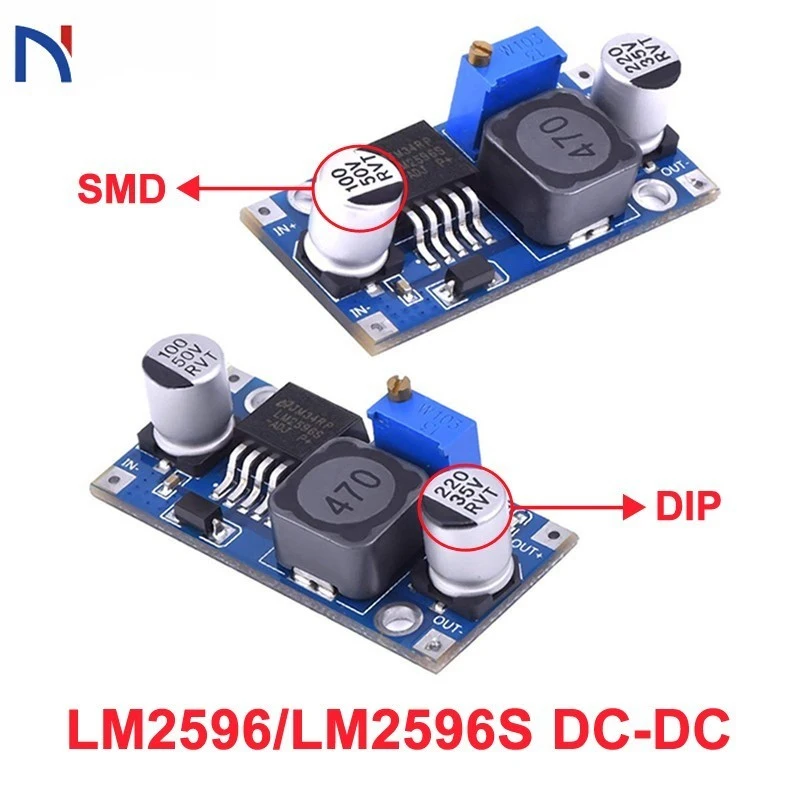 DC-DC LM2596 LM2596s понижающий модуль питания 3A Регулируемый LM2596S-ADJ регулятор напряжения