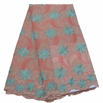 

Cheap High Quality Swiss Voile Lace In Switzerland 100% Cotton Swiss Voile Lace Fabric For African Sewing Voile Lace Fabr P461-3