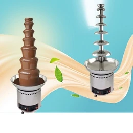 7 tiers Commercial 220v 110v Chocolate Fountain Machine Chocolate Waterfall Machine Fountain Fondue