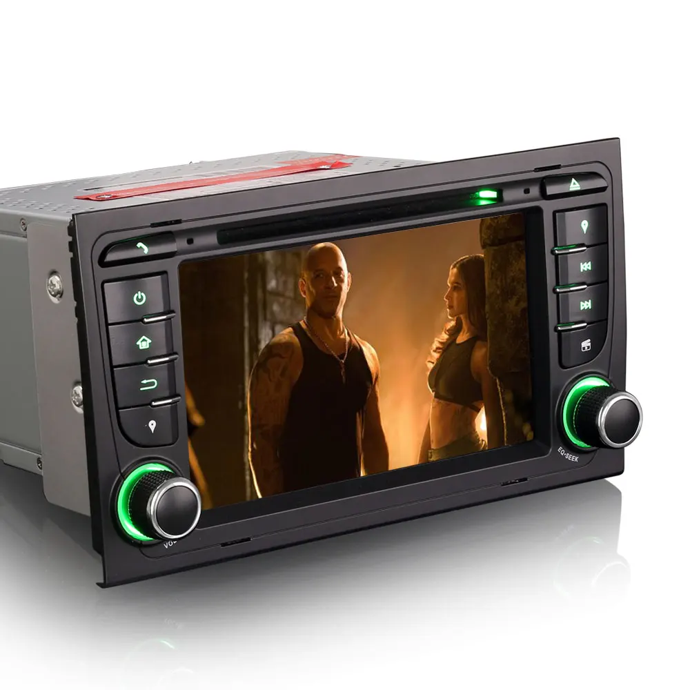 Flash Deal 7" Octa-Core CPU 4GB RAM 32GB ROM Android 9.0 OS Car DVD Multimedia GPS Radio for Seat Exeo 2008-2013 with Split Screen Support 3