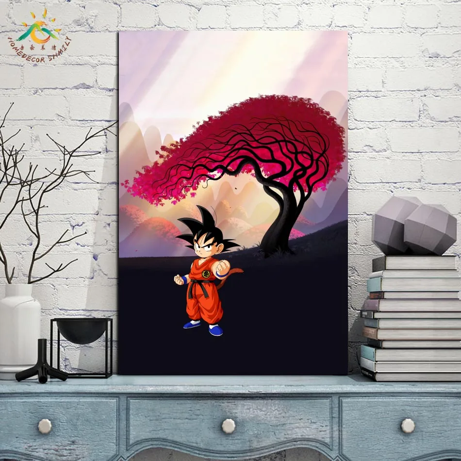 купить! Dragon Ball Аниме Wall Art Холст Плакат и Печать Отпечатки На Холсте Живопись Декоративная Картина Лучший!