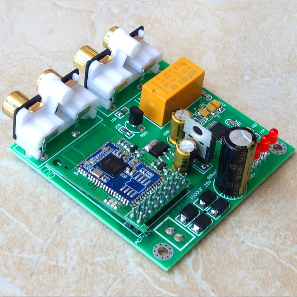 HIFI College K306 CSR8675 PCM5102 Bluetooth 4.2 APTX HD DAC Bluetooth Receiver Support RCA Input Audio Board