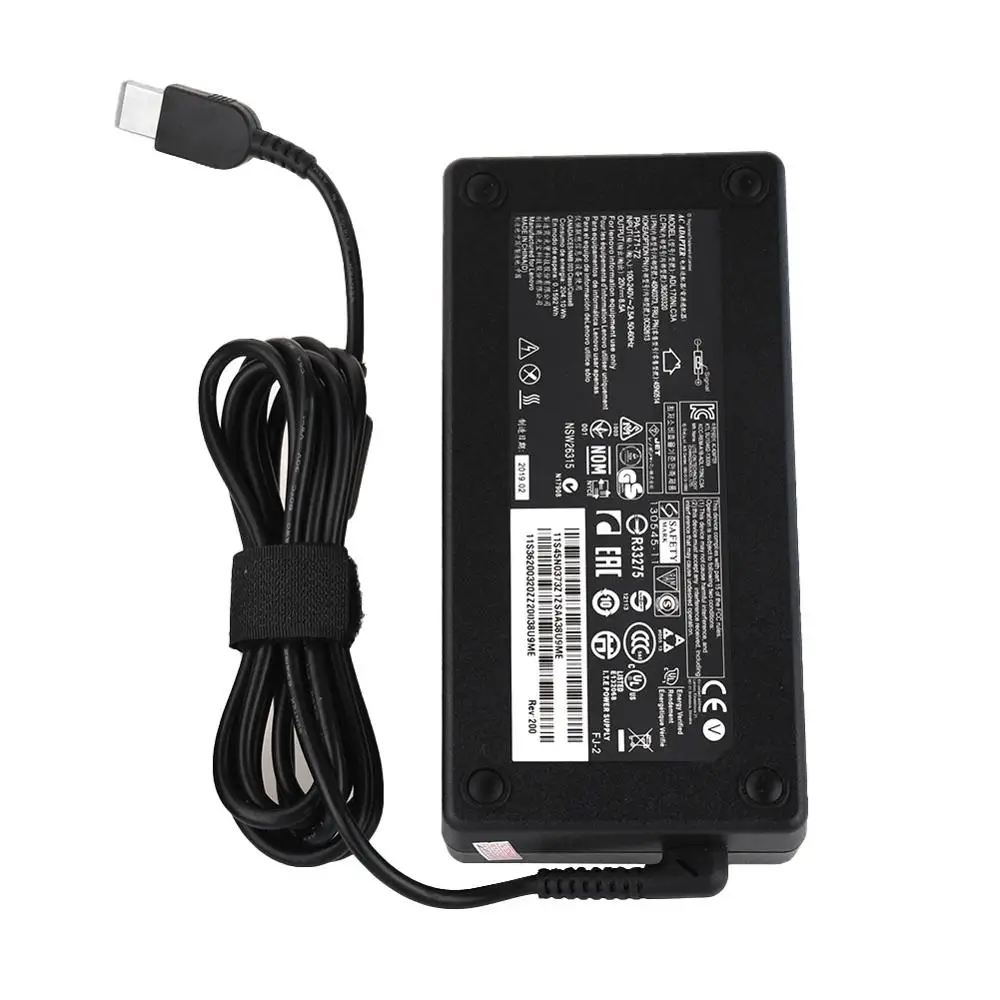 Зарядное устройство для ноутбука Lenovo ThinkPad T540P W540 W541 W550 170W 20V 8.5A|Адаптеры ноутбуков|