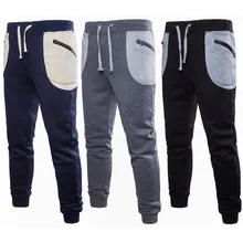 Для мужчин Повседневное в стиле «хип-хоп» Фитнес брюки на завязке; мужские Джоггеры мужские зауженные брюки военные брюки спортивная одежда