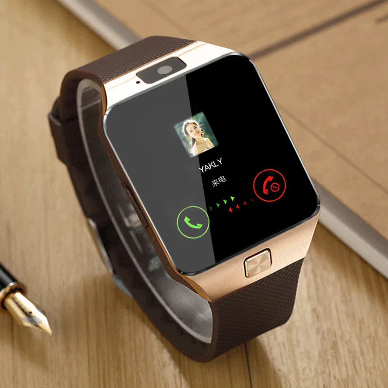 Bgreen dz09 bluetooth smart watch phone mate спортивные наручные поддержка камеры шагомер gsm sim для