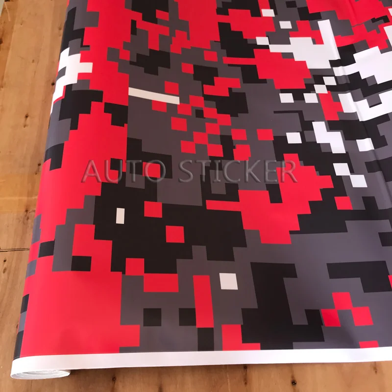 red black digital camo wraps 3