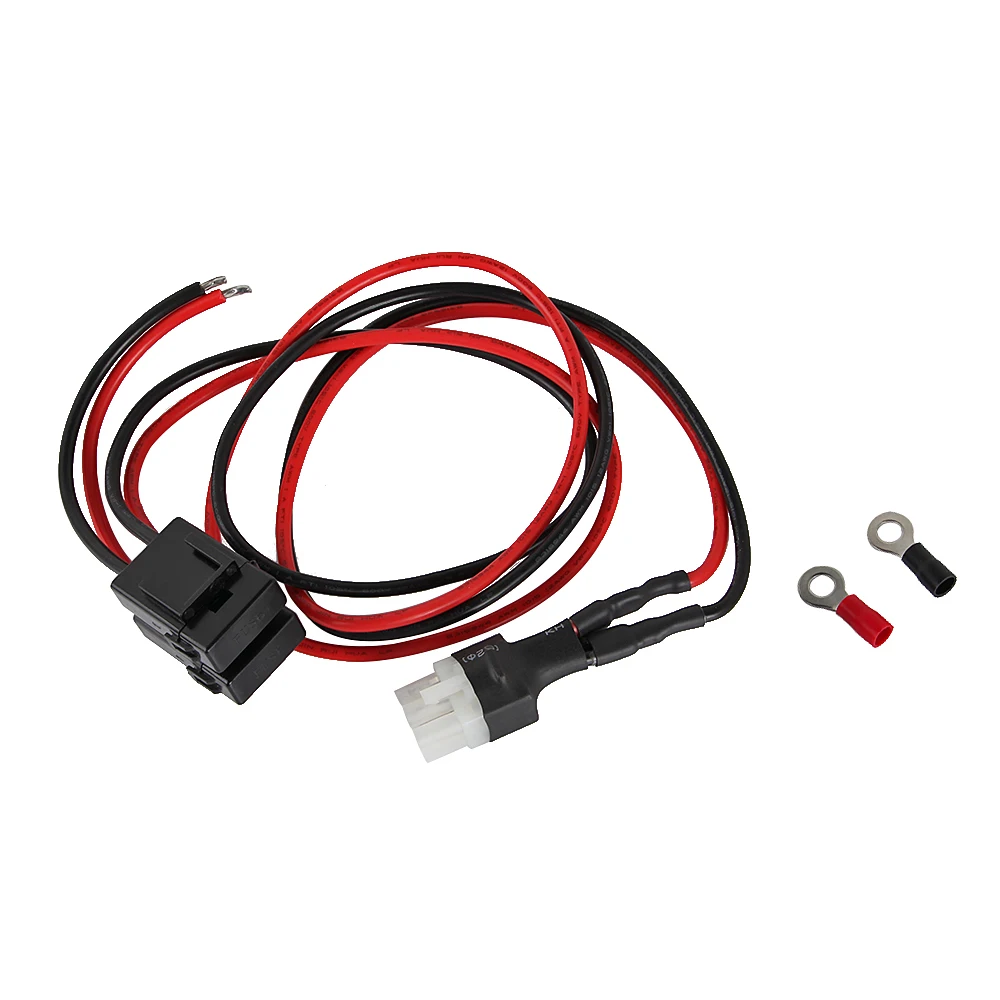1 м 6 ядер Fusibile 30A Onde Corte cavo di Alimentazione Cavo в Yaesu-857D FT-897D радио Accessori Riparazione | Мобильные