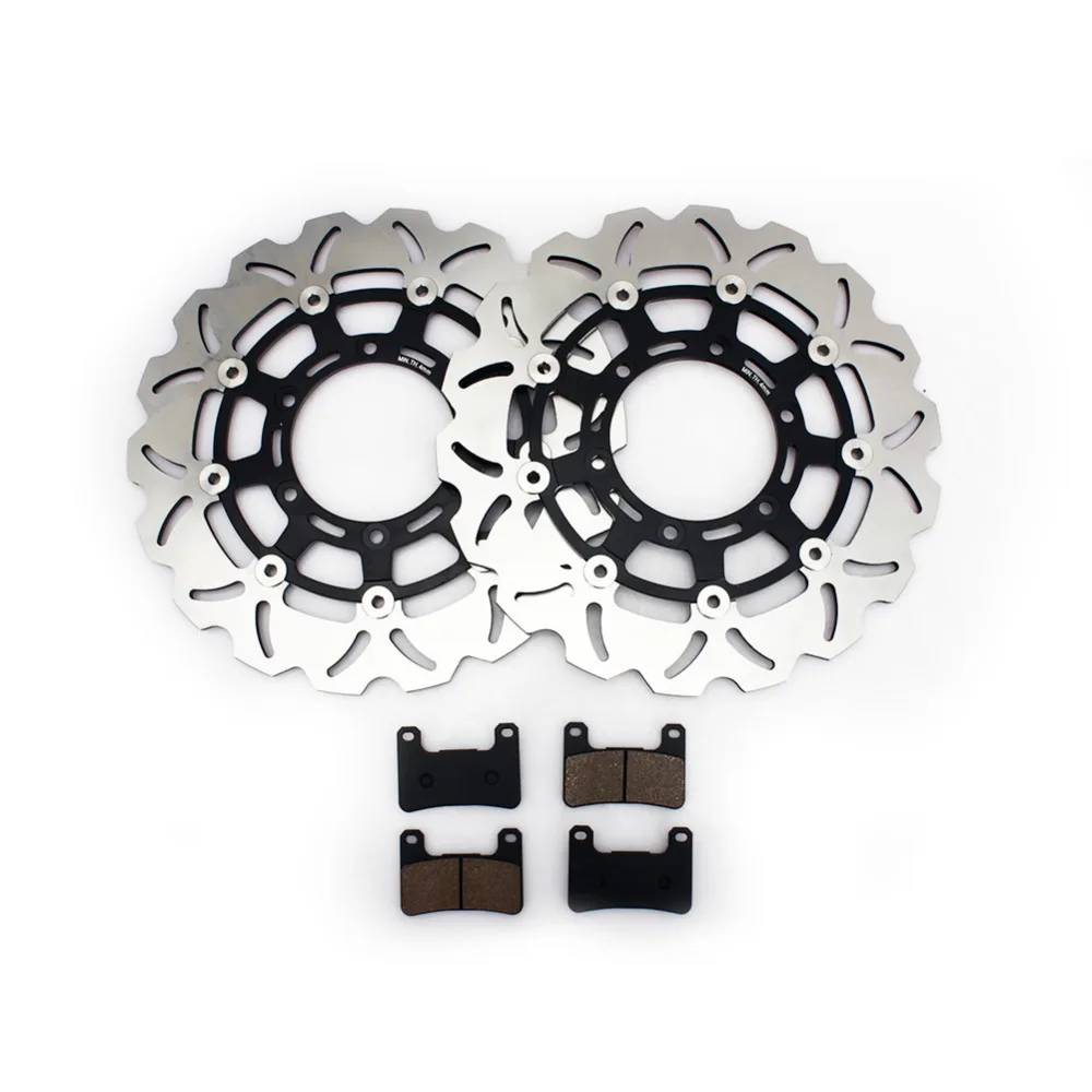 BIKINGBOY передние тормозные диски тормоз роторов колодки для SUZUKI GSX R GSXR 600 750 2008 209 2010