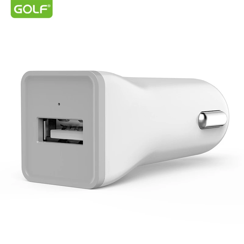 Автомобильное зарядное устройство USB GOLF 5 в 1 а для iPhone 8 Samsung LG HTC Mi Note 2 Redmi Note3 Oneplus
