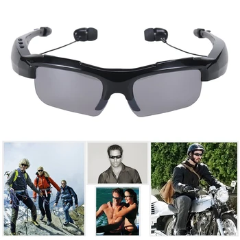 

Sunglasses Bluetooth V4.1 Headphones Sports Sunglass with Handsfree Answer Phone Music Mp3 Player for Android IOS Smartphones