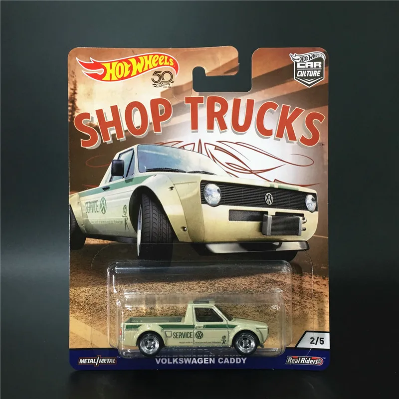 Hot Wheels автомобильный магазин культуры грузовики CHEVY VOLKSWAGEN PICKUP коллектор издание настоящие всадники металлическая литая модель автомобиля детские игрушки подарок - Цвет: FPY86-2