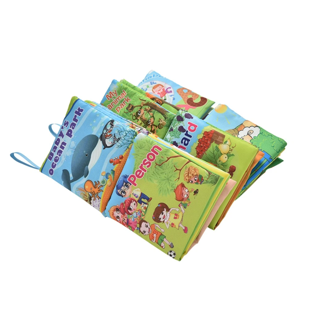 Livre En Tissu Pour Bebes De 0 A 12 Mois 1 Piece Jouet De Dessin Anime Apprentissage Precoce Aliexpress