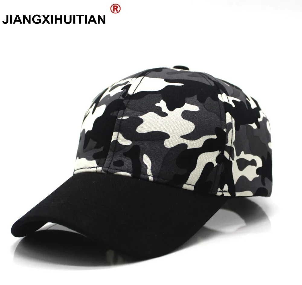 Новая камуфляжная кепка бейсбольная рыболовные кепки мужские уличные охотничьи камуфляжные шляпа для джунглей страйкбол тактические походные кепки 9цветные