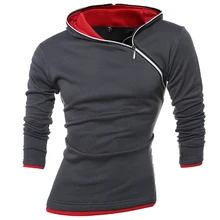 La MaxPa 2017 Hottest Men’s Irregular zipper Designer Hoodies For Men Autumn Sportswear Stitch Costume Man Hip Hop Hoody 3XL