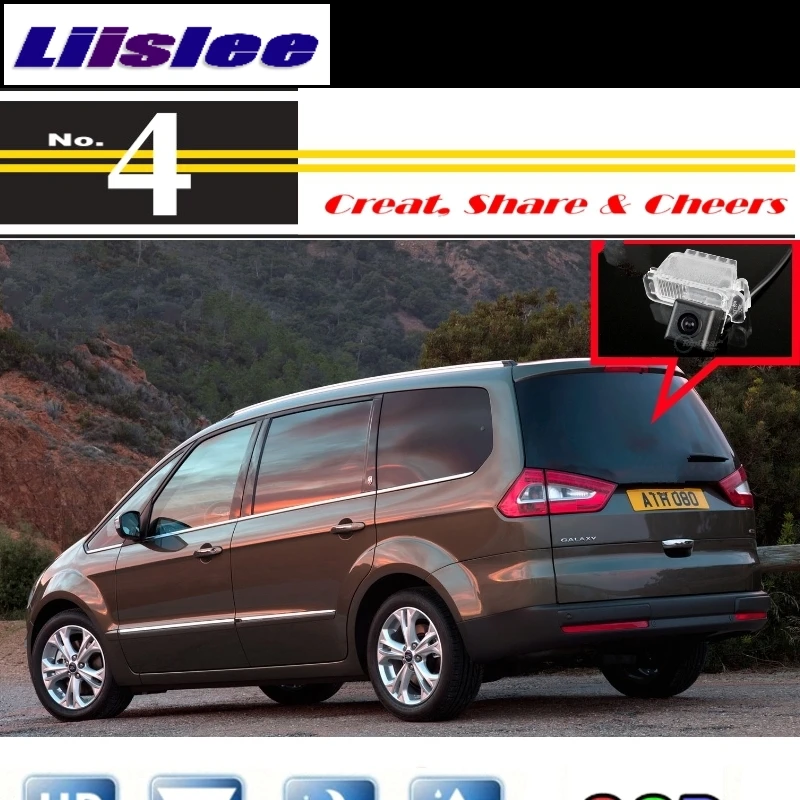

Liislee Car Camera For Ford Galaxy MK3 2006~2015 rearview Rear View Back Up Camera For PAL NTSC to Use CCD and RCA Function
