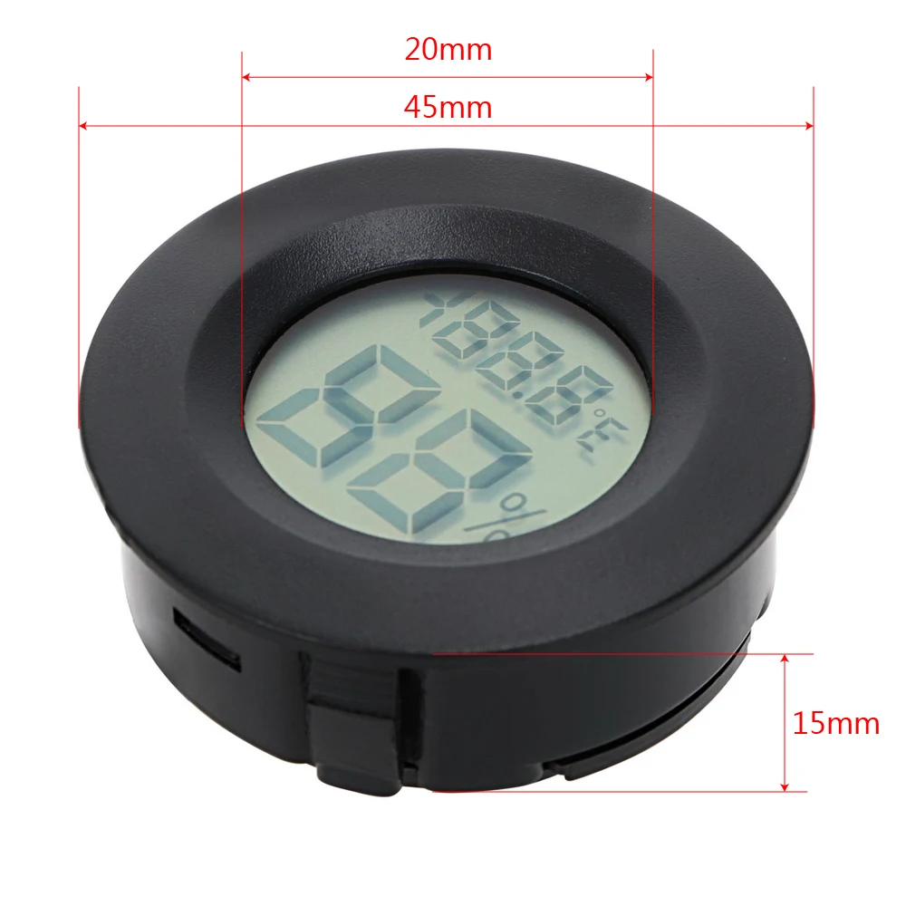 2 In 1 LCD Digital Thermometer Hygrometer Car Ornaments Automobiles Dashborad Decoration Interior Accessories Car-Styling 2 In 1 LCD Digital Thermometer Hygrometer Car Ornaments Automobiles Dashborad Decoration Interior Accessories Car-Styling