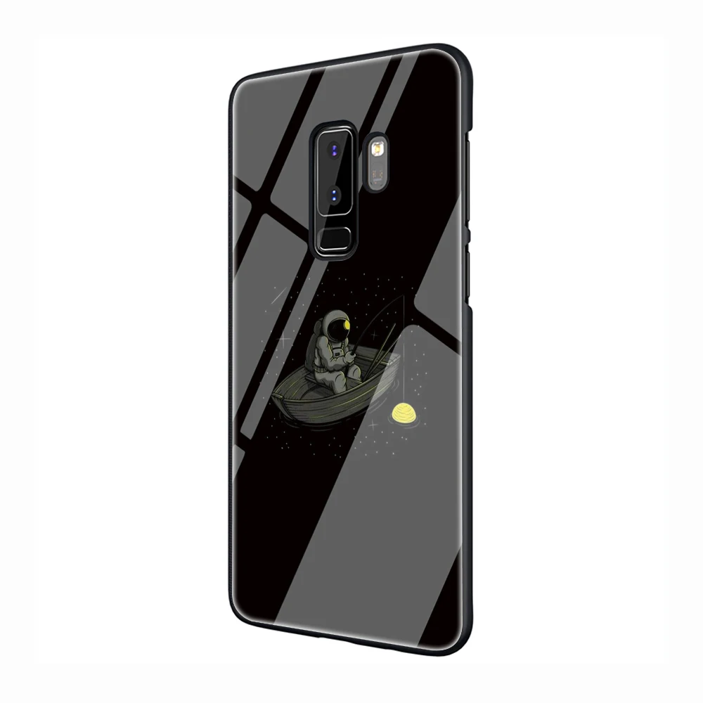 Забавный чехол из закаленного стекла для samsung Galaxy S7 edge S8 9 10 Note 8 9 10 Plus A10 20 30 40 50 60 70 - Цвет: G5