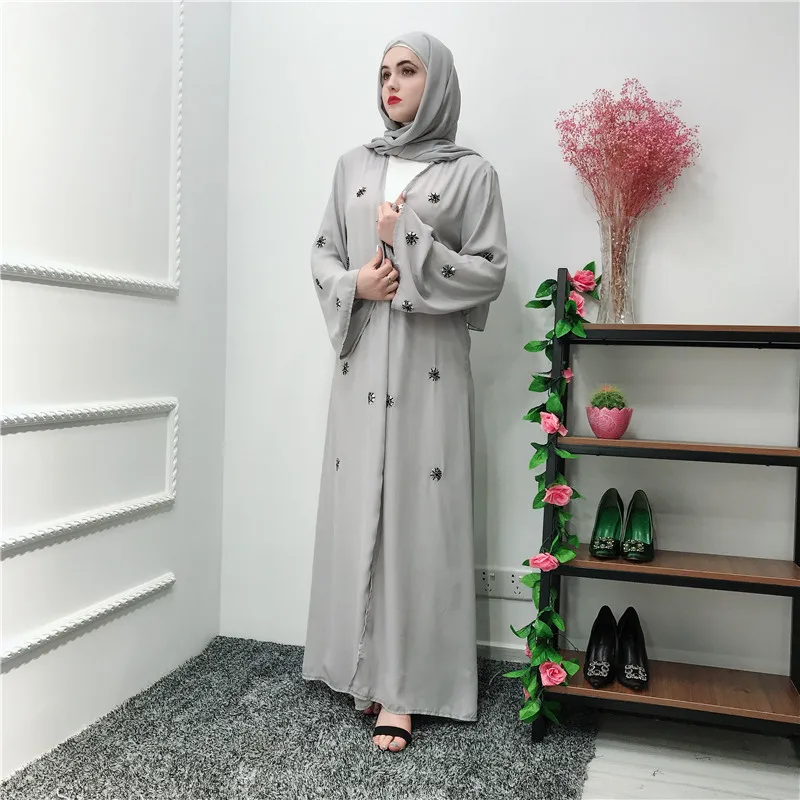 Abaya Femme кимоно кафтан халат Дубай Ислам Мусульманский хиджаб платье Абая s кафтан Marocain Катара Оман Турция Elbise платье "Рамадан"