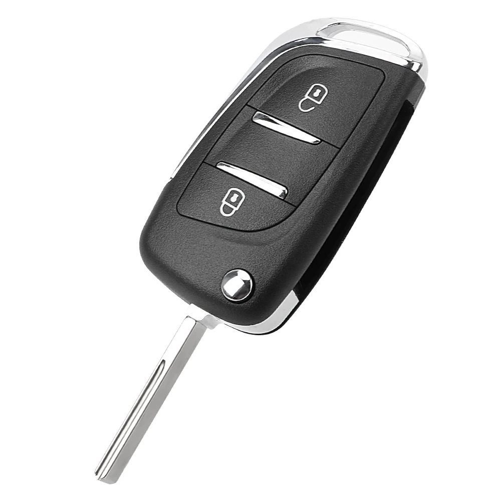 FORAUTO 2 кнопочный Раскладной Автомобильный ключ корпус автомобильный Стайлинг