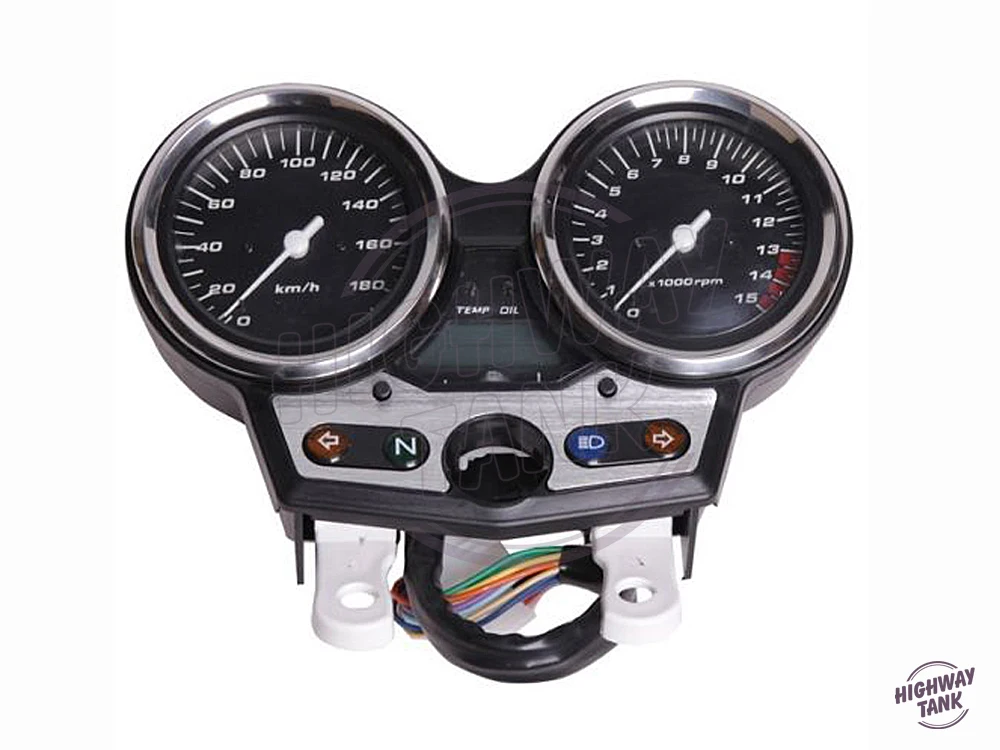 Tacômetro para Motocicleta Medidor de Velocidade de Movimento para Honda Velocímetro V-tec 1999 2000 Cb400 180 Nc39 2 Tacômetro para motocicleta, velocímetro medidor de velocidade