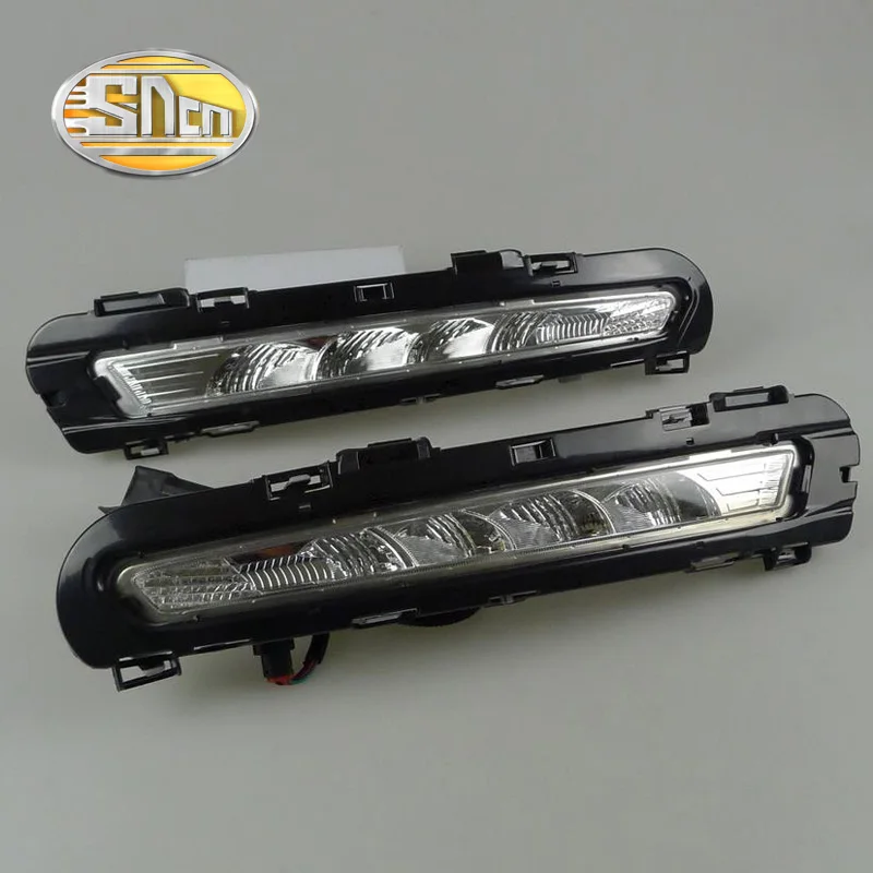 SNCN LED Daytime Running Light For Ford Mondeo 2010 2011 2012,Car Accessories Waterproof ABS 12V DRL Fog Lamp Decoration