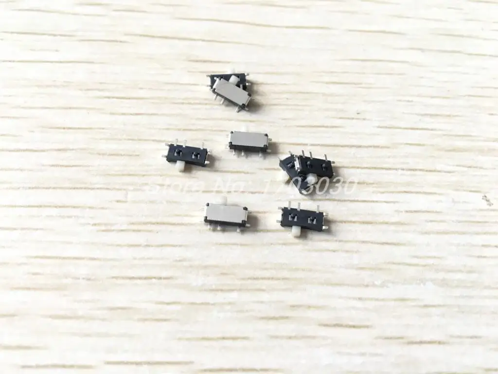 

10pcs 2 Position 7 Pins 1P2T SPDT Horizontal Mini SMD SMT Slide Switch