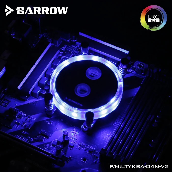  Barrow CPU Wasser Block verwenden für AMD RYZEN AM3 AM3 + AM4 Buchse Acryl + Kupfer Kühler Block + 