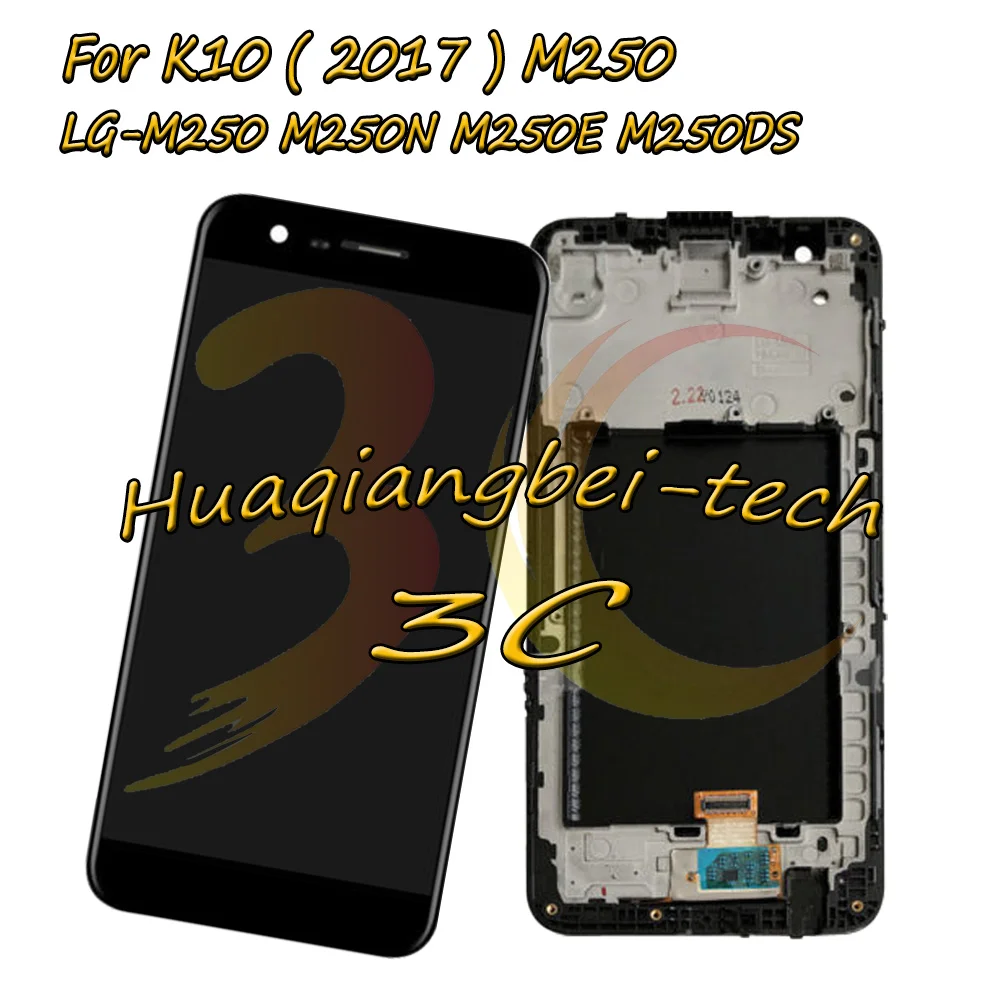 5 3 ''Новый для LG K10 (2017) M250 M250N M250E M250DS Полный ЖК дисплей + кодирующий