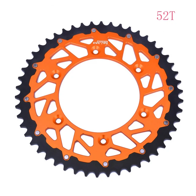 Мотоцикл 42 т 45 т 48 50 т 52 задние звездочки цепи для KTM SX EXC XCW EXCF SX SXF SMR LC4 125 150 250 350 450 530 - Цвет: 52T