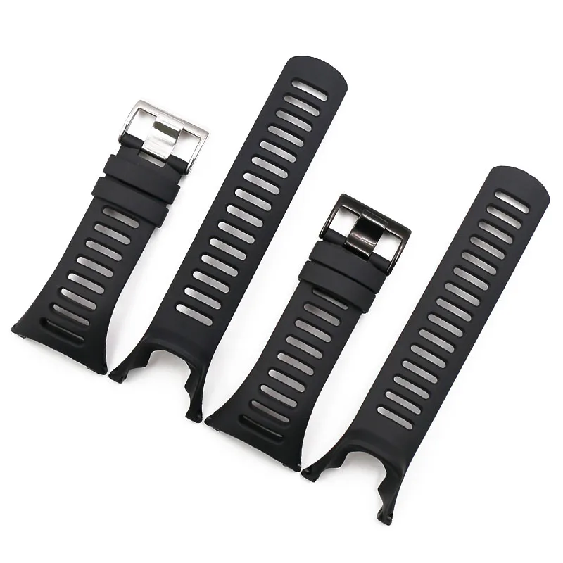 Men watch band Rubber strap watch accessories pin buckle for Suunto Ambit1 2 3P SPORT RUN outdoor sports strap female bracelet