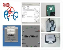 elsawin 2017 elsa win 5.2 and 5.3 with 500gb hard disk installed well in laptop cf30 4g used auto software for vw for audi