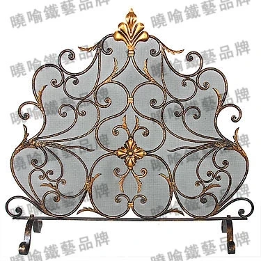 

wrought iron floor mantel. The oven rack. Fireplace surrounds, flameproof enclosure fire. Fire screen