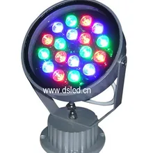 Сертификат Европейского соответствия, сертификат независимого Испытательного и сертификационного IP65, хорошее качество, высокая мощность 15 Вт RGB светодиодный проектор света, прожектор красного, зеленого, синего цвета, DS-T05-15W, 24 V DC, 15X1 Вт RGB, гарантия 2 года