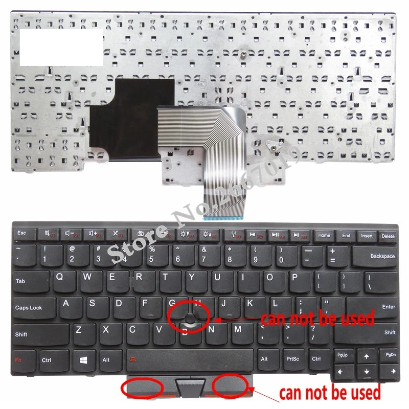Новая клавиатура для ноутбука IBM E430 E430C E330 E430S E435 S430 T430U английская с указателем не