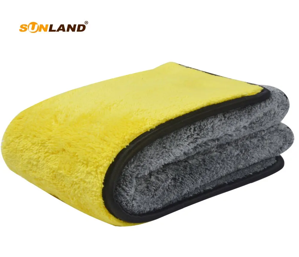 Sinland 1000gsm 40 см x плюшевое полотенце из микрофибры двухстороннее