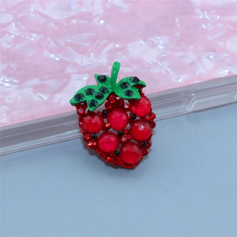 DIY мобильный телефон Чехол украшения аксессуары Алмазный ананас клубника