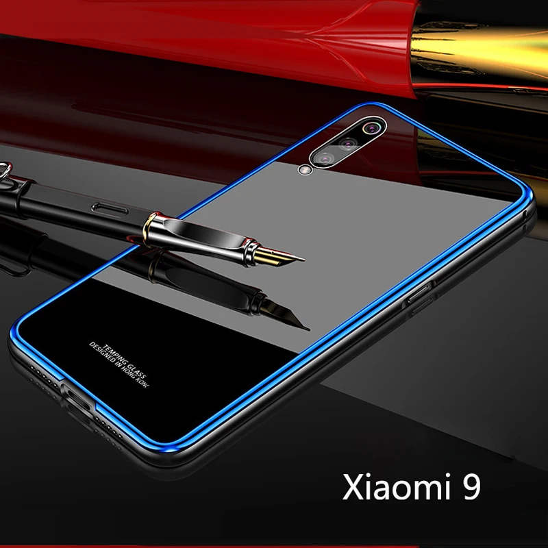 

Aluminum Metal Frame Case For Xiaomi Mi 9 Case Mi9 Tempered Glass Back Cover for Xiaomi 9 Metal Bumper Case Xiaomi9