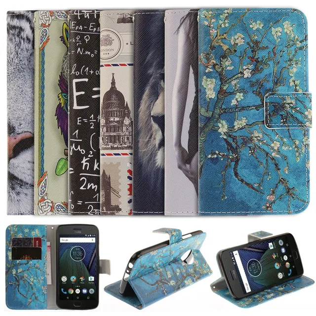 Cheap Luxury Painting Stand Flip Leather cover case For Motorola Moto G5 Plus Wallet Style cell Phone Cases For Motorola Moto G5 Caque Cheap Luxury Painting Stand Flip Leather cover case For Motorola Moto G5 Plus Wallet Style cell Phone Cases For Motorola Moto G5 Caque