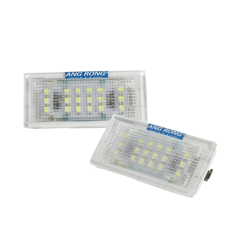Светодиодный номерной знак ANGRONG 18 SMD для BMW E46 318Ci 320Ci 323Ci 328Ci 318i 320i|Сигнальная лампа| |