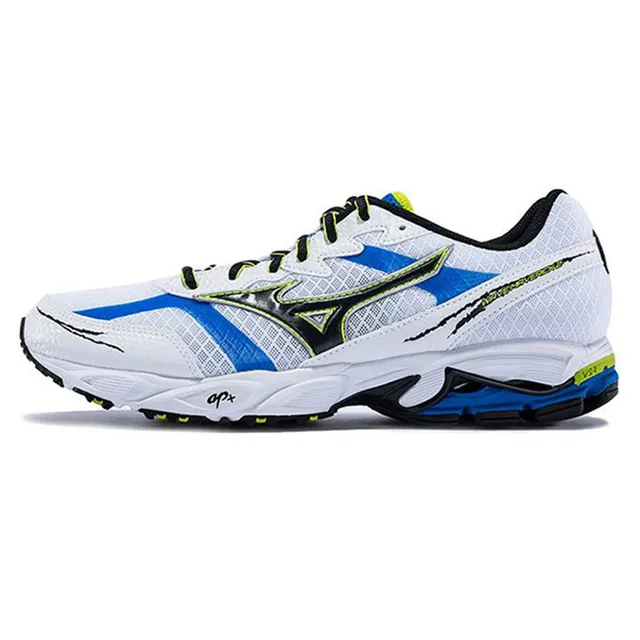 zapatillas de running hombre mizuno wave maverick gris y azul