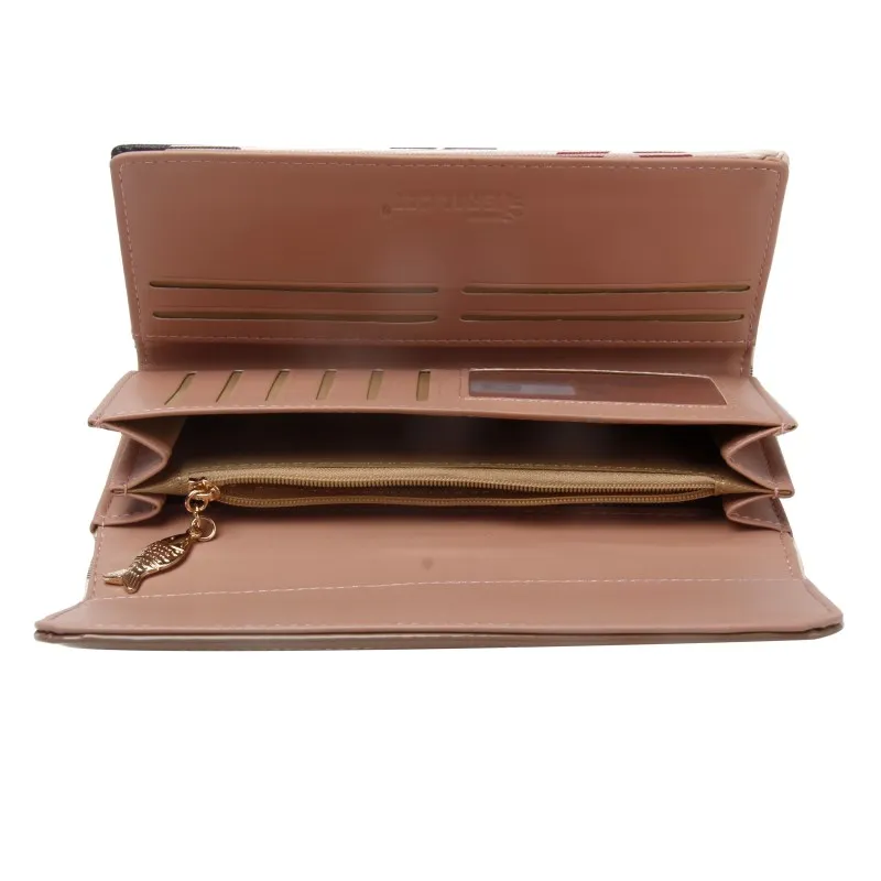 Geometric Women Clutch wallet wallet women Phone Pocket Purse Card Holder Patchwork Women Long Wallet Lady Fashion Coin Burse
