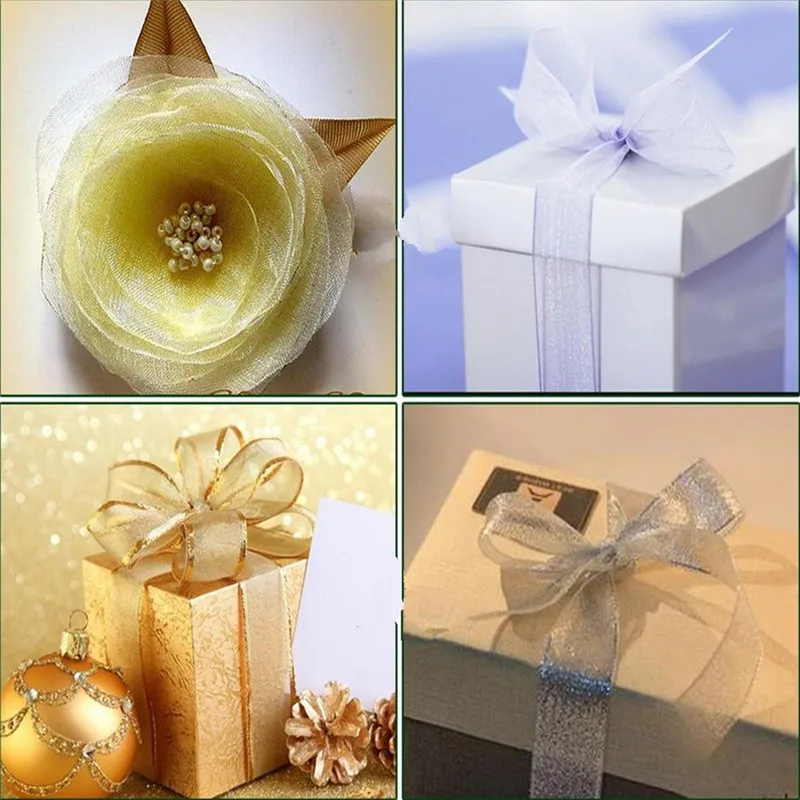 Handmade-Gold-Silver-Metallic-Ribbon-25-Yards-22M-6-10-15-20-25-30-40mm-Fabric (1)