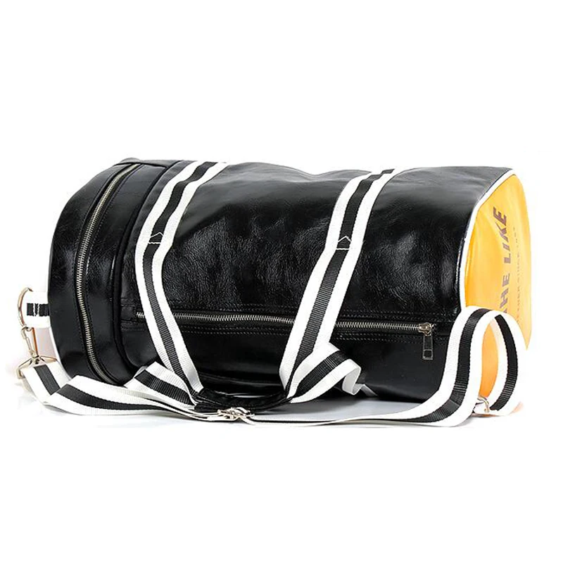 Leather Sports Gym Bag and Traveling Handbag. - Image 2