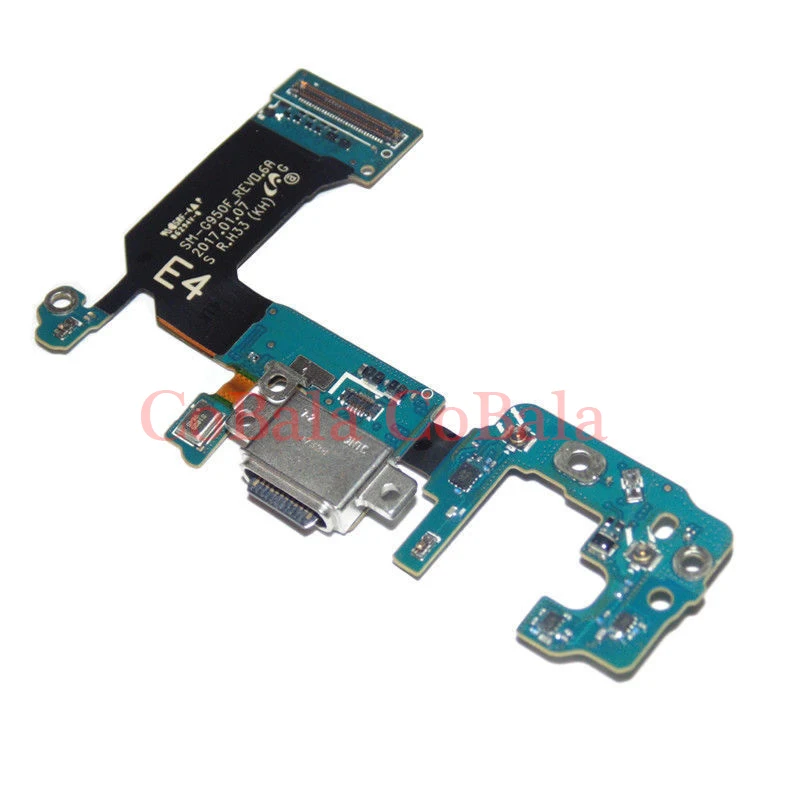 

LOVAIN 10Pcs Pre-tested For Samsung Galaxy S8 G950F Usb Charge Port Dock Type-C Charging Connector Flex Cable Robbin
